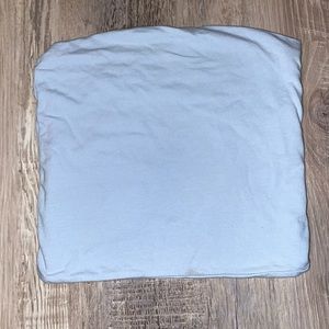 Brandy Melville baby blue tube top